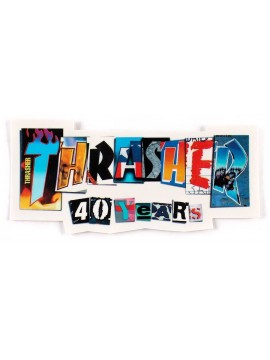 DIVERS stickers Thrasher 40 years 15cm