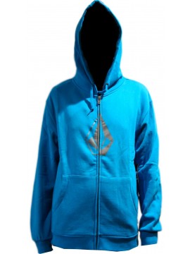 SWEATS  hoodzip Volcom stone corpo electric blue