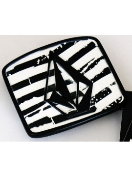 boucles Volcom newstone black white