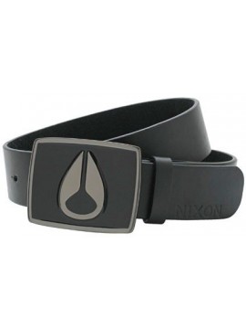 CEINTURES Nixon leather enamel icon all black