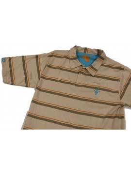 POLOS Logo Striper tan
