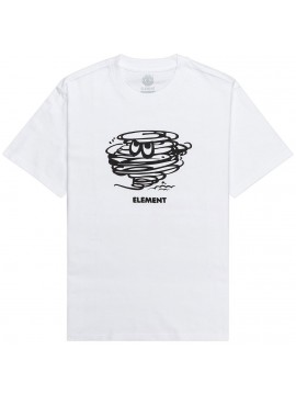 tshirts Element Stormy white