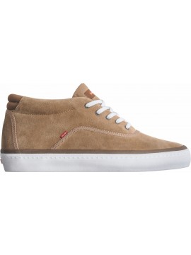 SHOES GLOBE Sprout Mid dark caramel white