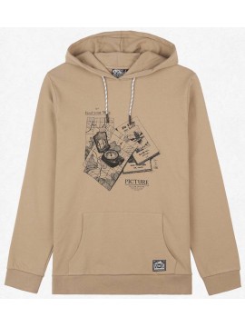 Sweats hood Picture D&S Map dark stone