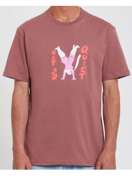 Tshirts Volcom Egle zvirblyte FA rose brown