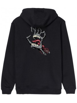 SWEATS hood Santa Cruz Bone hand black