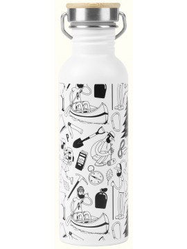 DIVERS Picture Thermos Hampton bottle Survival 750mL