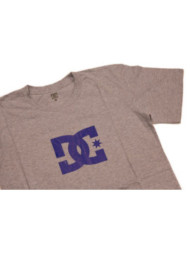 TSHIRTS junior DC standard grey olympic blue