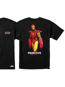 Tshirts Primitive X Moebius X Marvel Iron man black