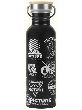 DIVERS Picture Thermos Hampton bottle Black 750mL