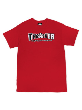 TSHIRTS Thrasher X Baker red