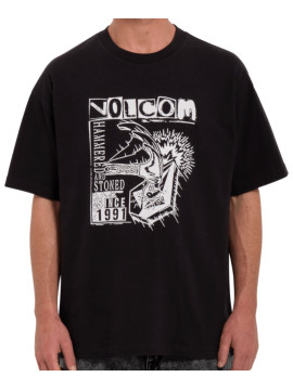 Tshirts Volcom Hammered black