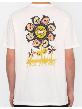 Tshirts Volcom Flower budz off white