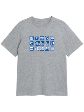TSHIRTS 411 Icons athletic heather