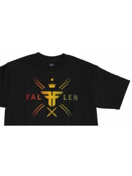TSHIRTS Fallen legacy black rasta