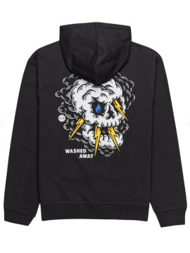 SWEATS hood Element Angry cloud off black 
