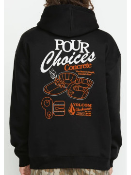 Sweats hood Volcom Pour Choices black