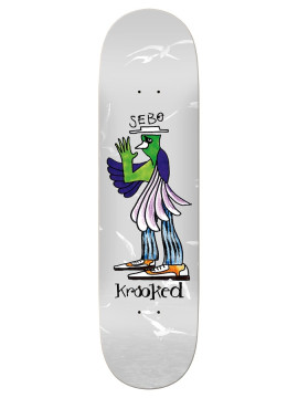 DECKS Krooked Sebo Mornin grey (grip compris)