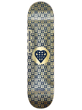 DECKS The Heart Supply Trinity gold foil Jagger (grip compris)