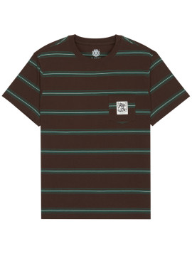 tshirts Element Bigfoot pocket label java stripe
