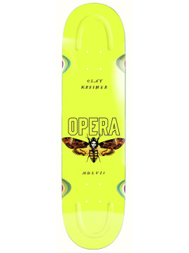 DECKS Opera Clay Kreiner moth (Grip compris)