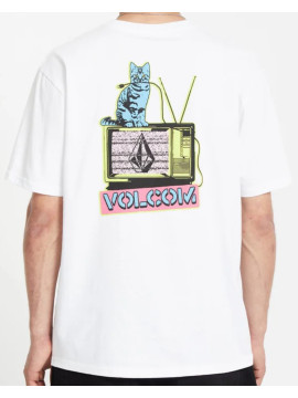 Tshirts Volcom CatV white