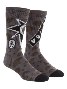 DIVERS Chaussettes Volcom FA Seth Conboy asphalt black