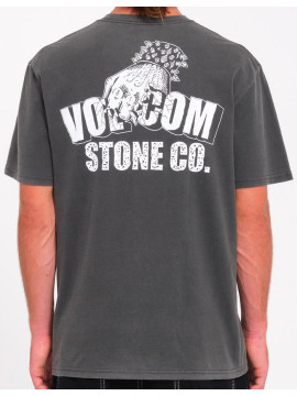 Tshirts Volcom Stone Force co black