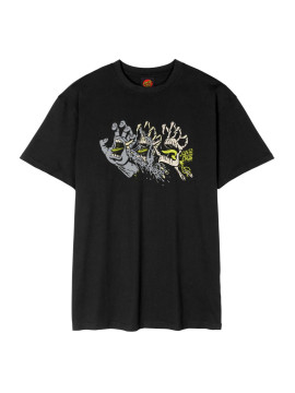 TSHIRTS Santa Cruz Evolved hand front black