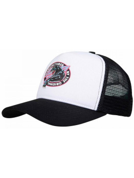 CASQUETTES Santa Cruz snap trucker Natas Sketch Panther black white
