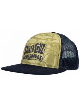 CASQUETTES Santa Cruz snap trucker Tonal Collage khaki rich