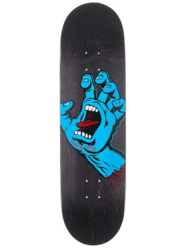 DECKS Santa Cruz screaming hand grey (grip compris)