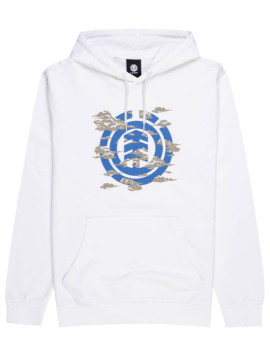 SWEATS hood Element Nimbos icon optic white