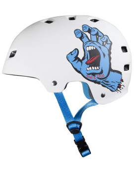 DIVERS casque Bullet white screaming hand
