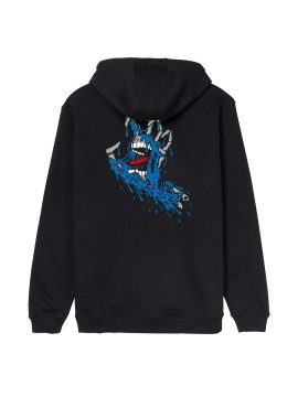 SWEATS hood Santa Cruz Melting hand black