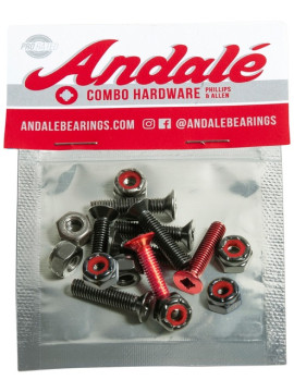 Divers Visserie Andale Combo red 0,875"