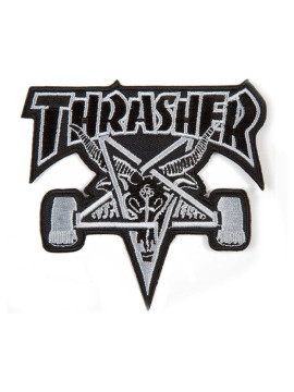 PATCHS Thrasher logo goat black grey
