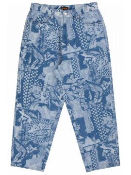 PANTS Santa cruz Big pants stonewash collage