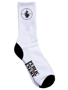 DIVERS Chaussettes Lakai vs Public Enemy white