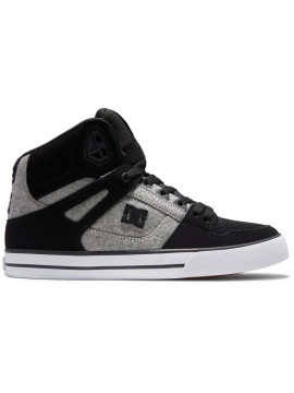SHOES DC Pure High top WC black battleship armor