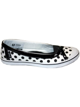 SHOES women  ETNIES Myra W white dot