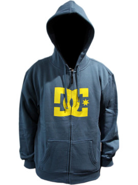 SWEATS  hoodzip Dc star blue ashes