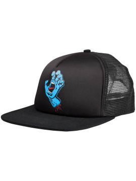 CASQUETTES Santa Cruz snap trucker hand black