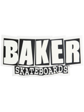 DIVERS stickers Baker logo white 22 cm