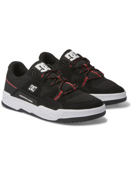 SHOES DC Construct black hot coral