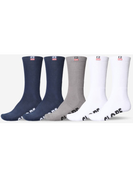 DIVERS Chaussettes Globe Woven assorted (pack de 5)