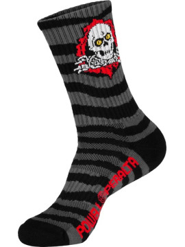 DIVERS Chaussettes Powell Peralta ripper charcoal black