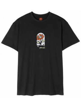 TSHIRTS Santa Cruz Delfino Flower Guy black