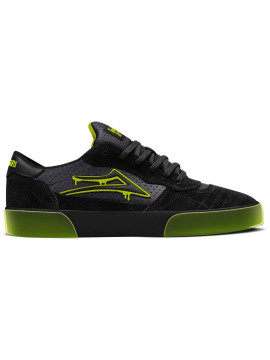 SHOES LAKAI X Haze wheels Cambridge Black Acid lime