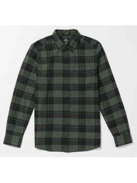 Chemises Volcom Caden plaid LS raisin